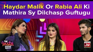 Chit Chat with Haydar Malik & Rabia Ali in The Insta Show with Mathira | The Insta Show