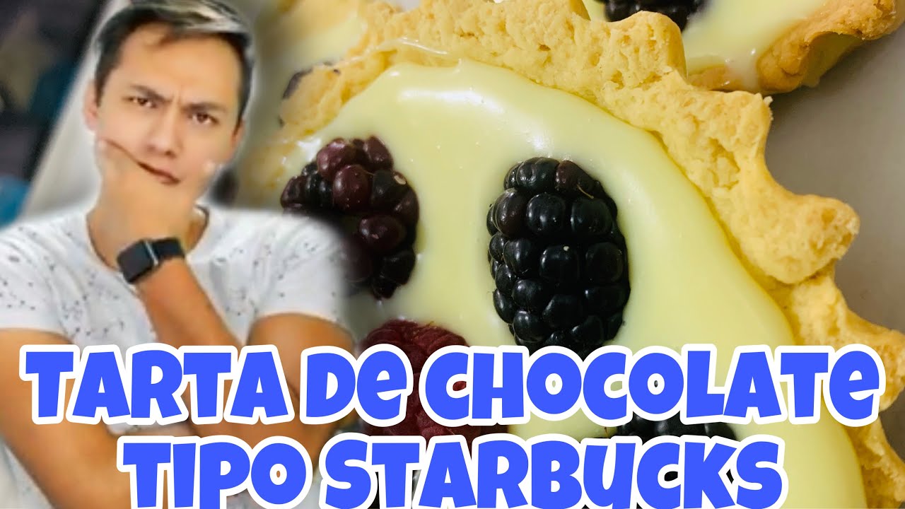 Tartas de chocolate blanco Tipo Starbucks - Cocina México