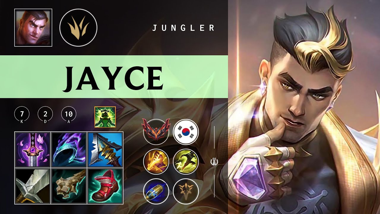 Jayce Jungle vs Graves - KR Grandmaster Patch 26.02