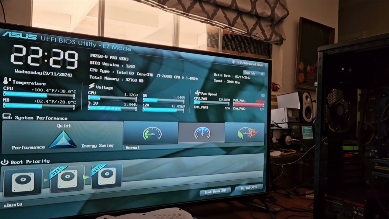 installation of peppermint linux and 16gb more ram 🐏 😍