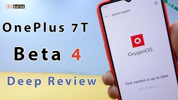 OxygenOS 11 Open Beta 4 for the OnePlus 7T and OnePlus 7T Pro