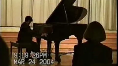Sam Xu plays Tarantella at Talent Show 2004