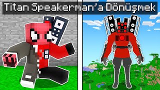 TITAN SPEAKERMAN'a DÖNÜŞTÜM - Minecraft