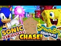 Chase Challenge - Sonic and Spongebob On The Run!