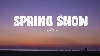 Spring snow -10CM-ost Love Runner