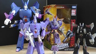 サイクロナス玩具　全員集合!!!　トランスフォーマー キングダムシリーズ KD-07 サイクロナス　Transformers Kingdom Voyager class CYCLONUS