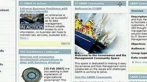 IBM developerWorks spaces - Moving portlets