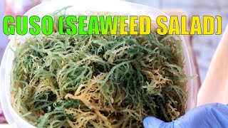 Guso(dried seaweed salad)paano ang pagbilad ng guso para ma preserve ng ilang taon at parang fresh