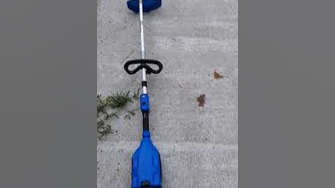 kobalt  80v weed wacker review best one there is