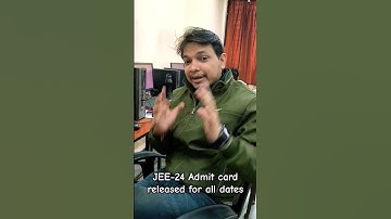 JEE Main 2024 Admit Card available🔥| How to Fill Self Declaration Form For JEE Mains 2024 #jee