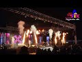 Destination wedding sangeet at goa  co2  flame machine sfx