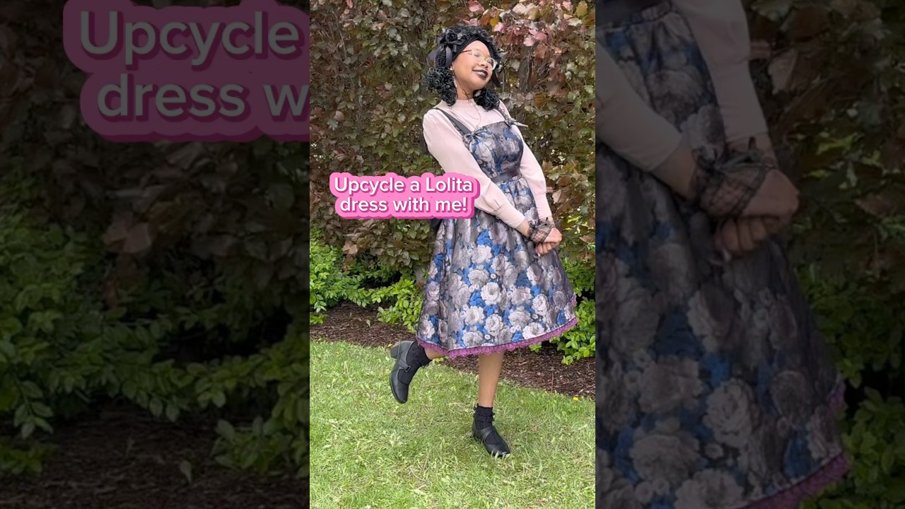 Upcycling Lolita JSK 🧵SEW WITH ME🪡
