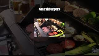 Smashburgers On The Rustler2 Griddle