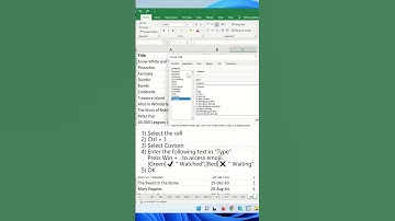 Excel Tips and Tricks - Emoji To Show Status