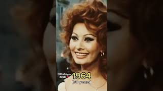 Sophia Loren a lo largo de los años. Sophia Loren through the years. #sophia #loren #italia #star