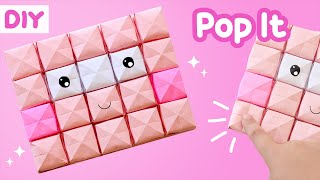 Pop It Origami Diy, Tiktok Fidget Toy