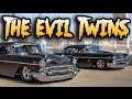 6,000hp of Twin Turbo ’57 Chevys - THE EVIL TWINS