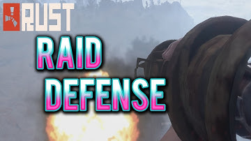 [Rust] - CRAZY RAID DEFENSE - VANILLA