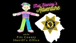 Flat Stanley's 2022 Adventure at the Pitt County Sheriff's Office