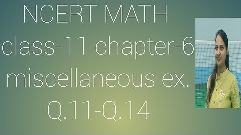 Miscellaneous Exercise Chapter 6 (Q11,12,13,14,)Linear Inequalities Class 11 Maths NCERT