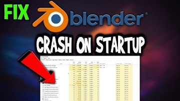 Blender – How to Fix Crash on Startup – Complete Tutorial