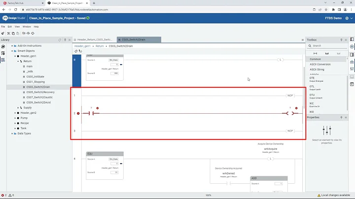MODERN: Text-based Programming in FactoryTalk Design Studio