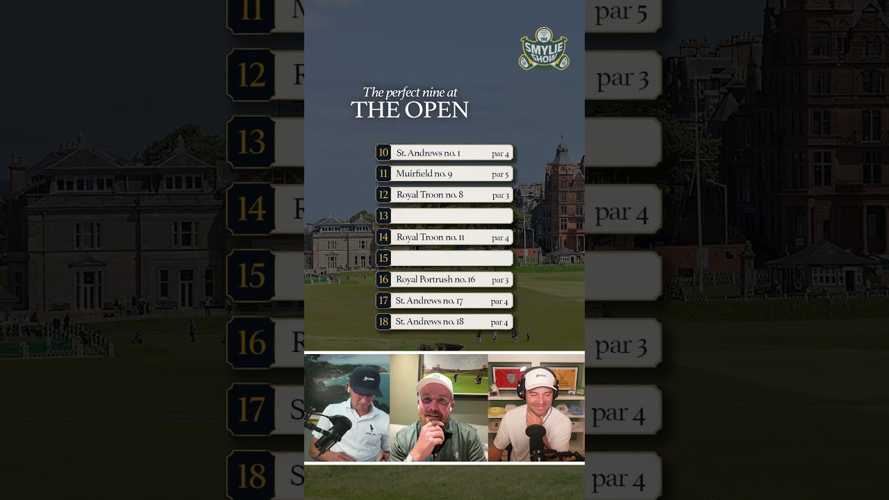 What holes did we miss? #theopen #shanelowry #golf #smyliekaufman