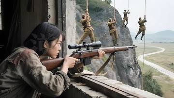美女狙擊手高處伏擊，一支狙擊手槍讓日軍瞬間全軍覆沒！⚔️ 抗日 | 戰爭 | Kung Fu #特種兵 #中國電視劇#chinesedrama #cdrama #复仇 #动作