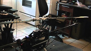 =wc= align trex 700e vbar setup done