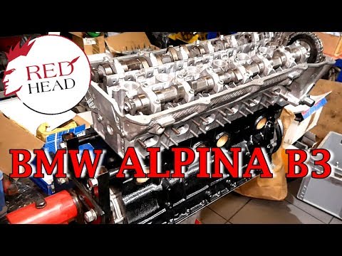BMW Alpina B3 3.3 Motorinstandsetzung nach alter Väter Sitten | Redhead