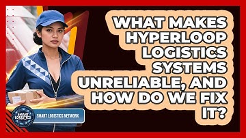What Makes Hyperloop Logistics Systems Unreliable, And How Do We Fix It? - Smart Logistics Network
