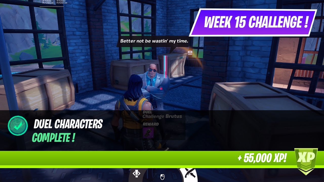 Duel Characters [All Locations] ! How to Duel Characters in Fortnite - Week 15 Legendary Challenge