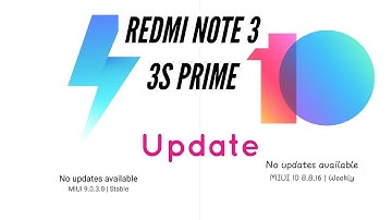 MIUI 10 8.8.2 fof redmi note 3 stable to beta हिन्दी ........