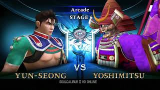 Yun Seong Soul Calibur 2 HD PS3 720p 60fps