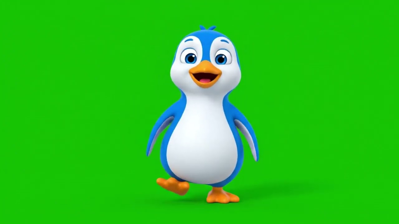 Dancing Penguin Green Screen Celebration | Penguin Awareness Day NCR Asset 05