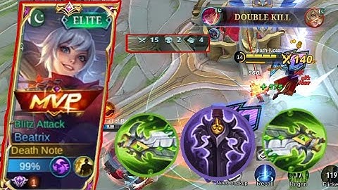 Mlbb Beatrix Best Build To Kill Tank || Mlbb Beatrix New Meta Build || Mlbb Official Innori