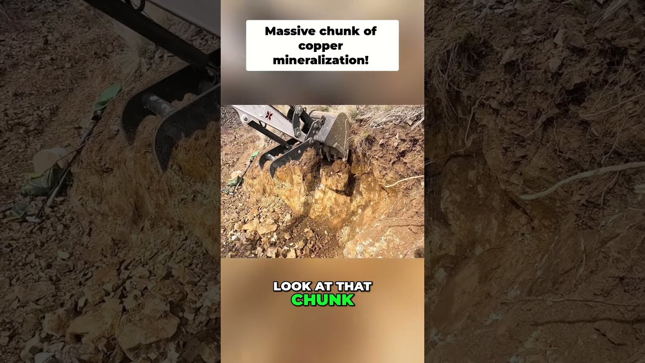 Massive Copper Mineralization Found - Hammer Time!