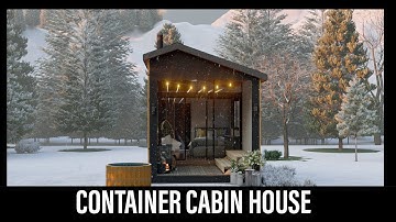 CONTAINER CABIN HOUSE DESIGN - TINY HOUSES