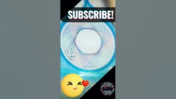 Ruler Art #AMAZING #satisfying #shorts #spirograph #asmr #usa #pattern💖🤩