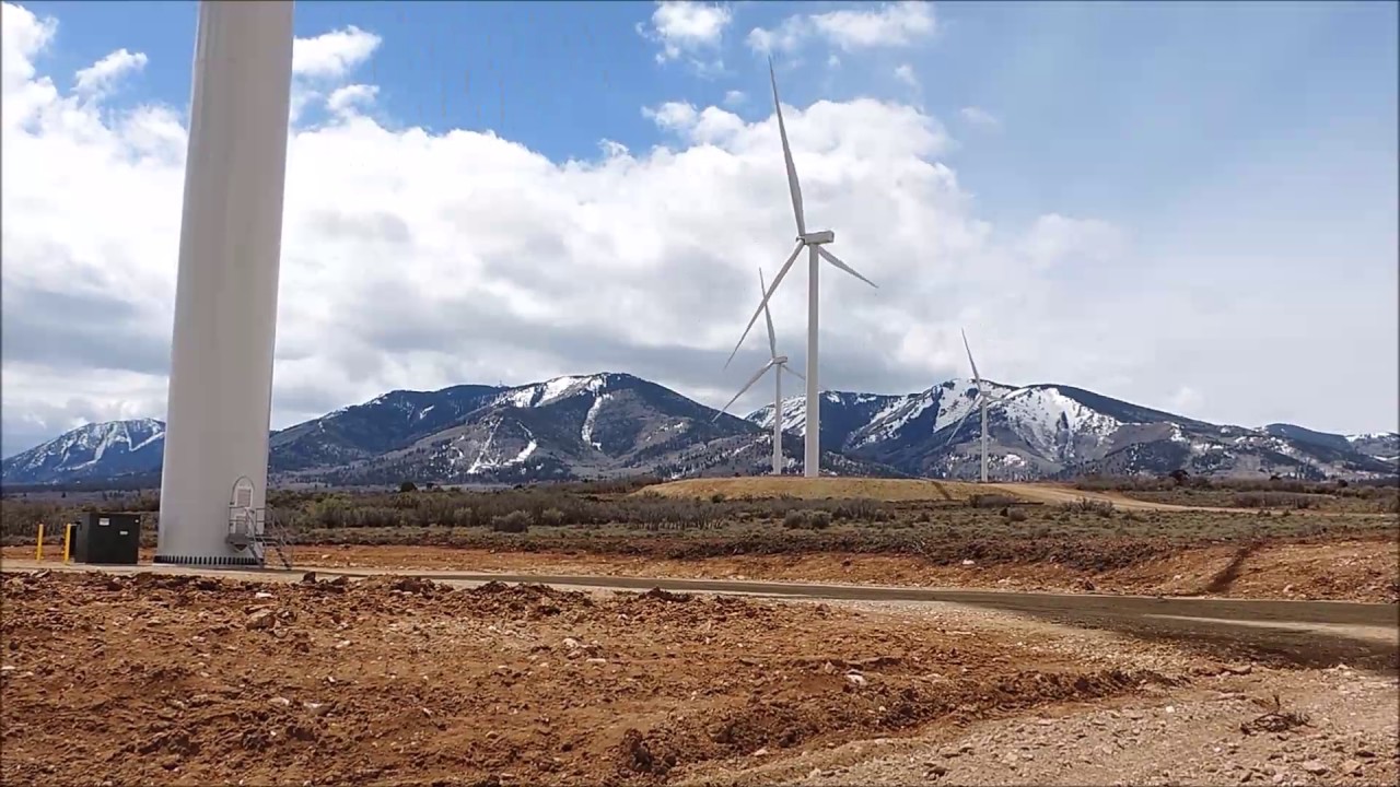 Monticello, UT Industrial Wind Farm. YouTube