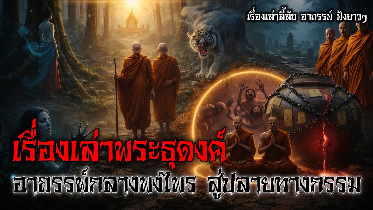 รวมธุดงค์ อาถรรพ์กลางพงไพร สู่ปลายทางกรรม | เรื่องเล่าเขย่าปอด