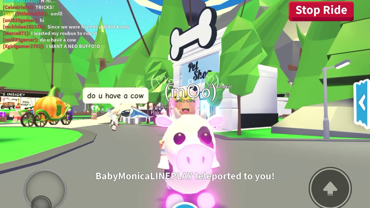 Neon Cow Adopt Me Youtube - roblox neon cow