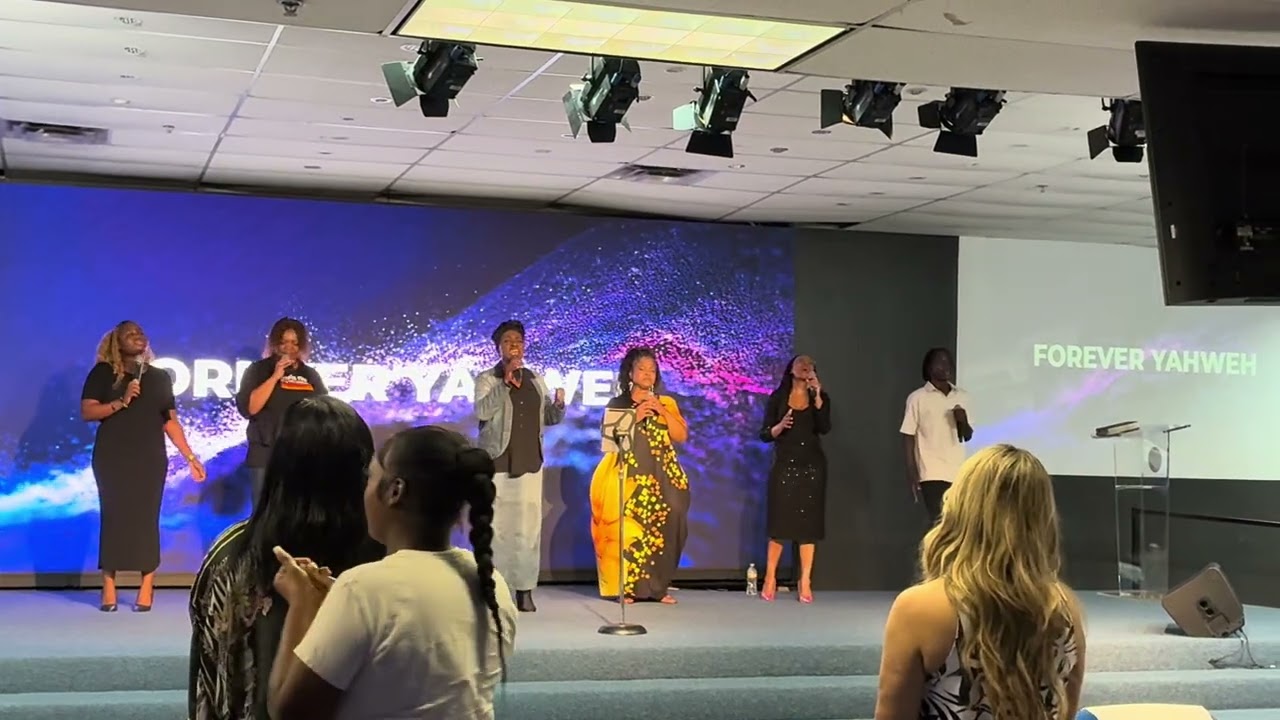 “Forever Yahweh” - a taste of worship at north Dallas church. Global Fellowship Church