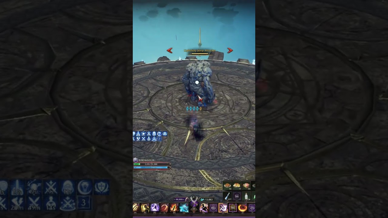 3.382s Lightning jump attacker - Ravager - Gate of infinity - Throne and Liberty - T3