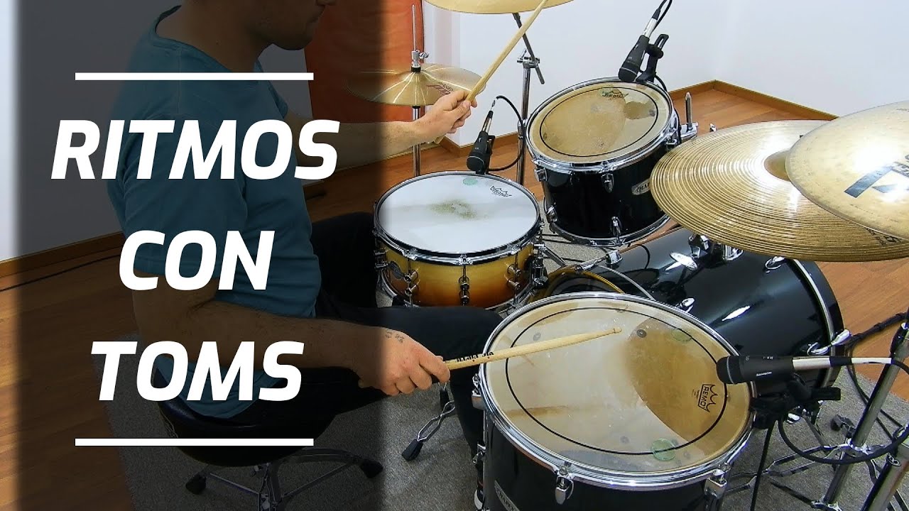 Ritmos de batería con toms y flam YouTube