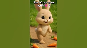 Bạn thỏ con ngoan ngoãn💓🐰 #funny #dancer #cute #xuh #cartoon #animals #cat #rabbit #bunny #xuhuong