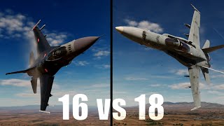 Savaş Uçaklarının Kapışması: F-16 vs F-18 it dalaşı screenshot 5