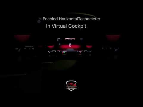 Enabled Horizontal Tachometer