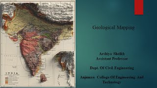 Geological Mapping Part 01/ Lecture 31 / Engineering Geology