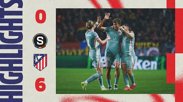 HIGHLIGHTS | Sparta Prague 0-6 Atlético de Madrid | UCL | ⚽ J. Alvarez, Llorente, Griezmann & Correa